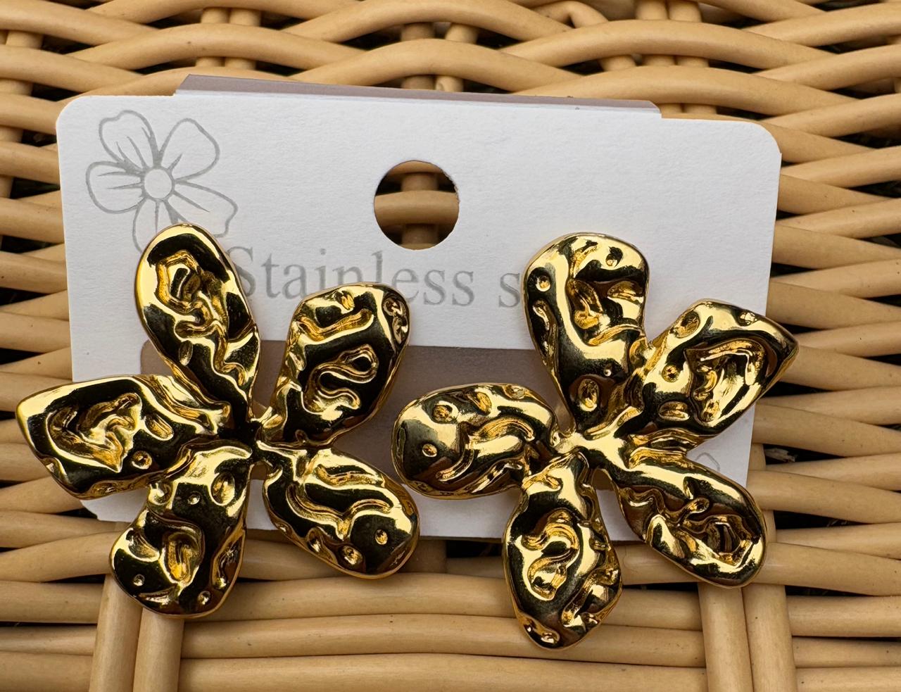 Molten Flora Earrings