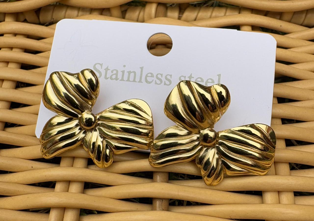 Ridged Couture Earrings