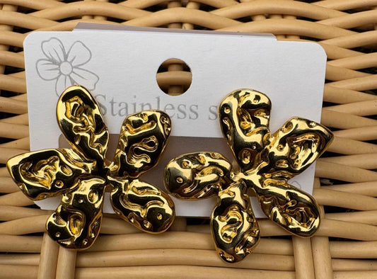 Molten Flora Earrings