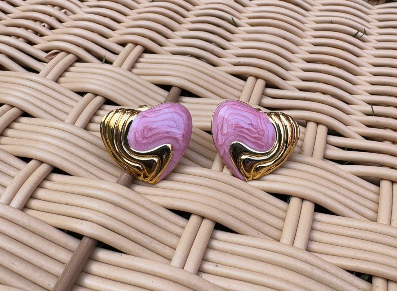Sculptural Art Deco Earrings