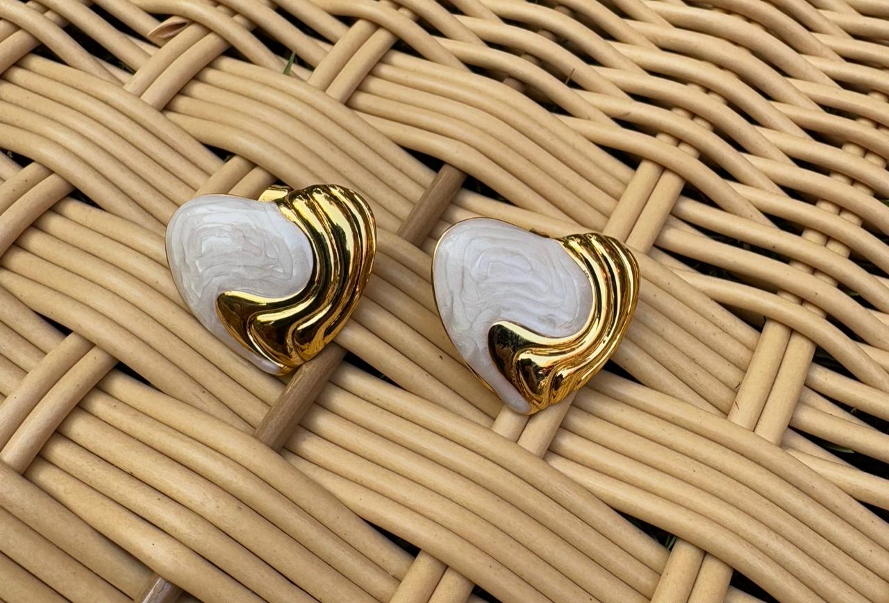 Sculptural Art Deco Earrings