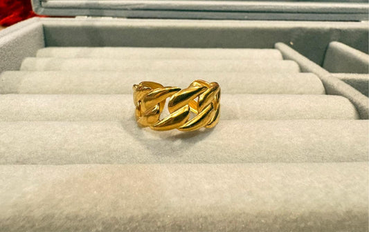 The Aurelian Curb Band Ring