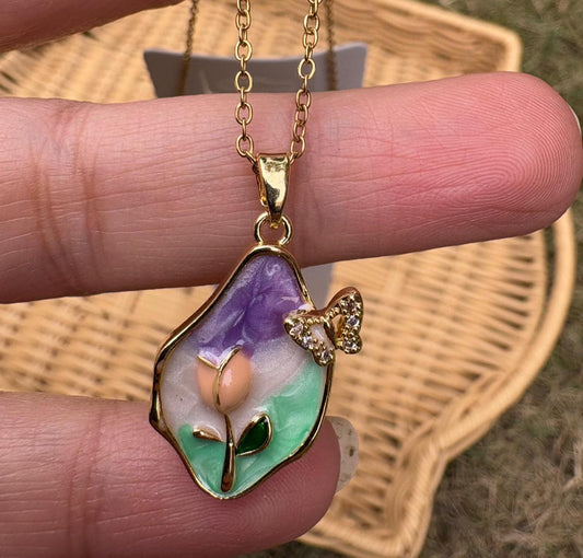 Enchanted Butterfly Pendant