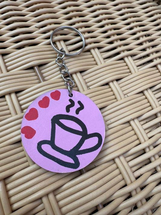 Handmade Cup Keychain