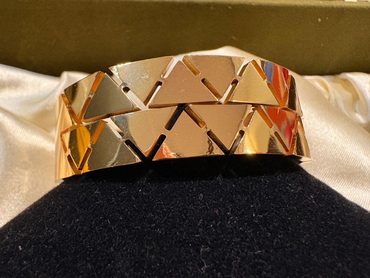 Prism etched bracelet