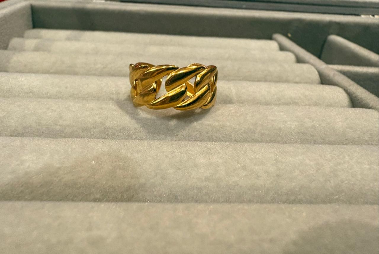 The Aurelian Curb Band Ring