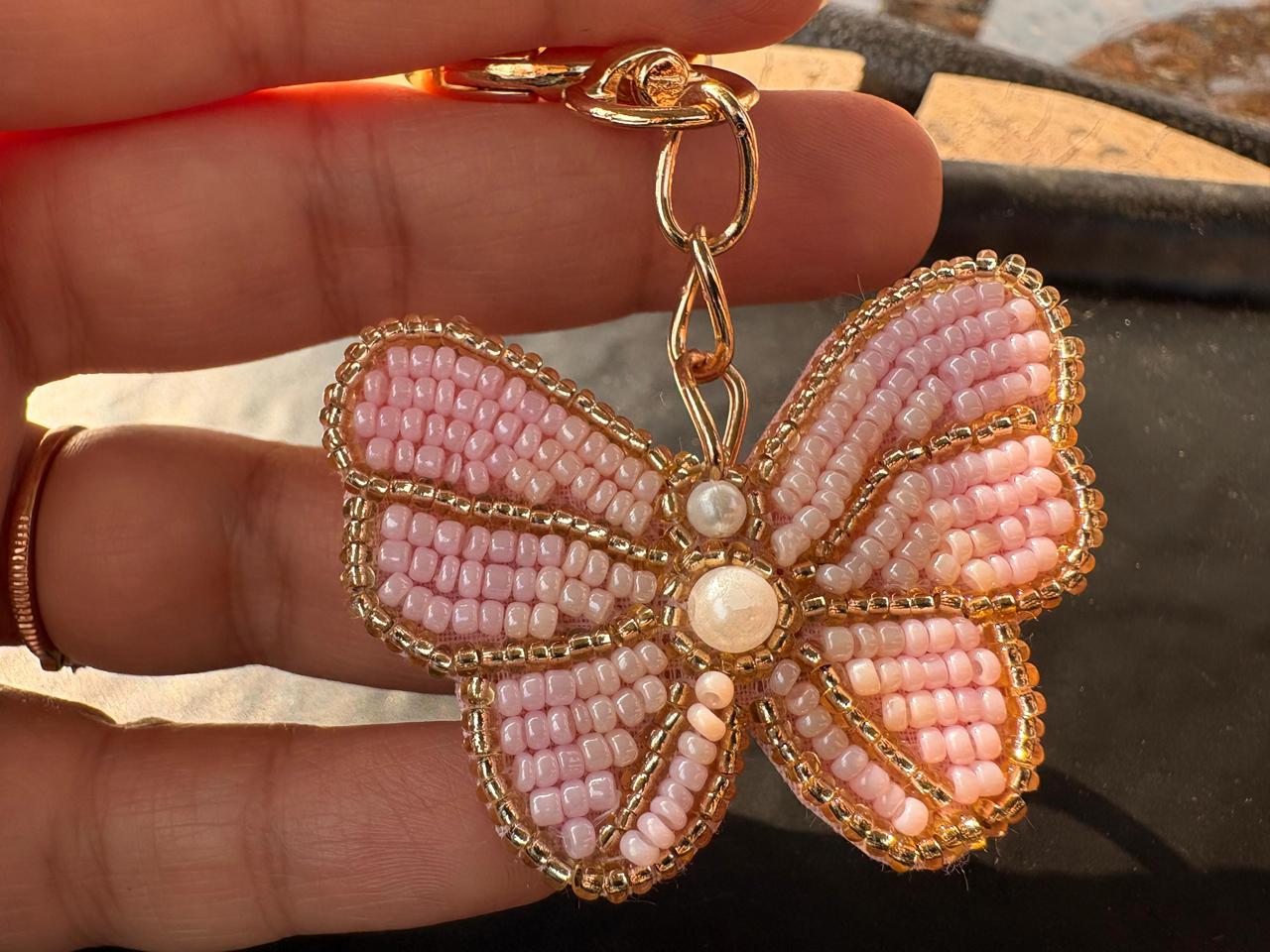 Handmade Butterfly Keychain