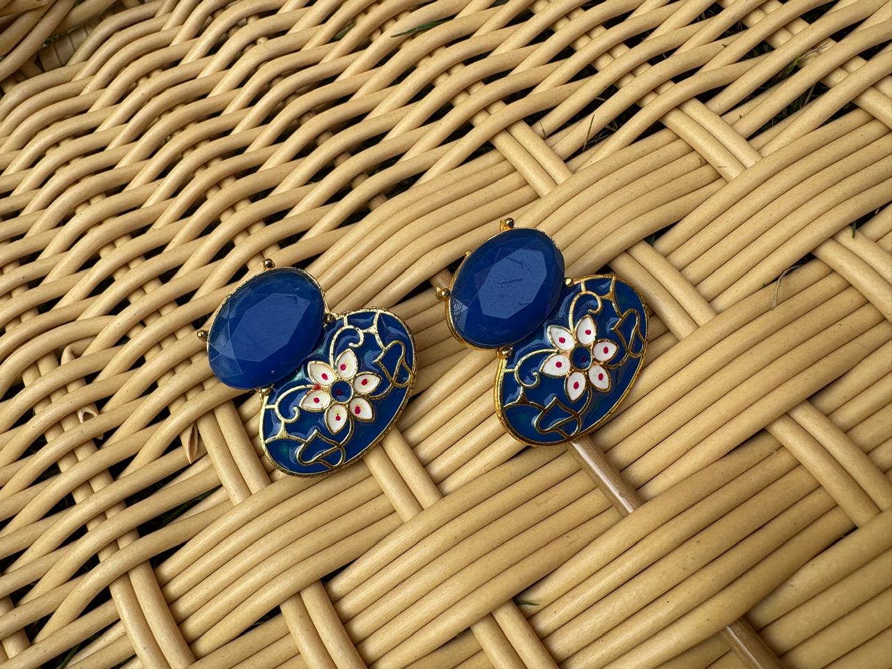 Meenakari Artisan Earrings