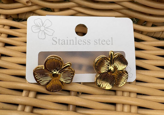 Sculptural Bloom Earrings