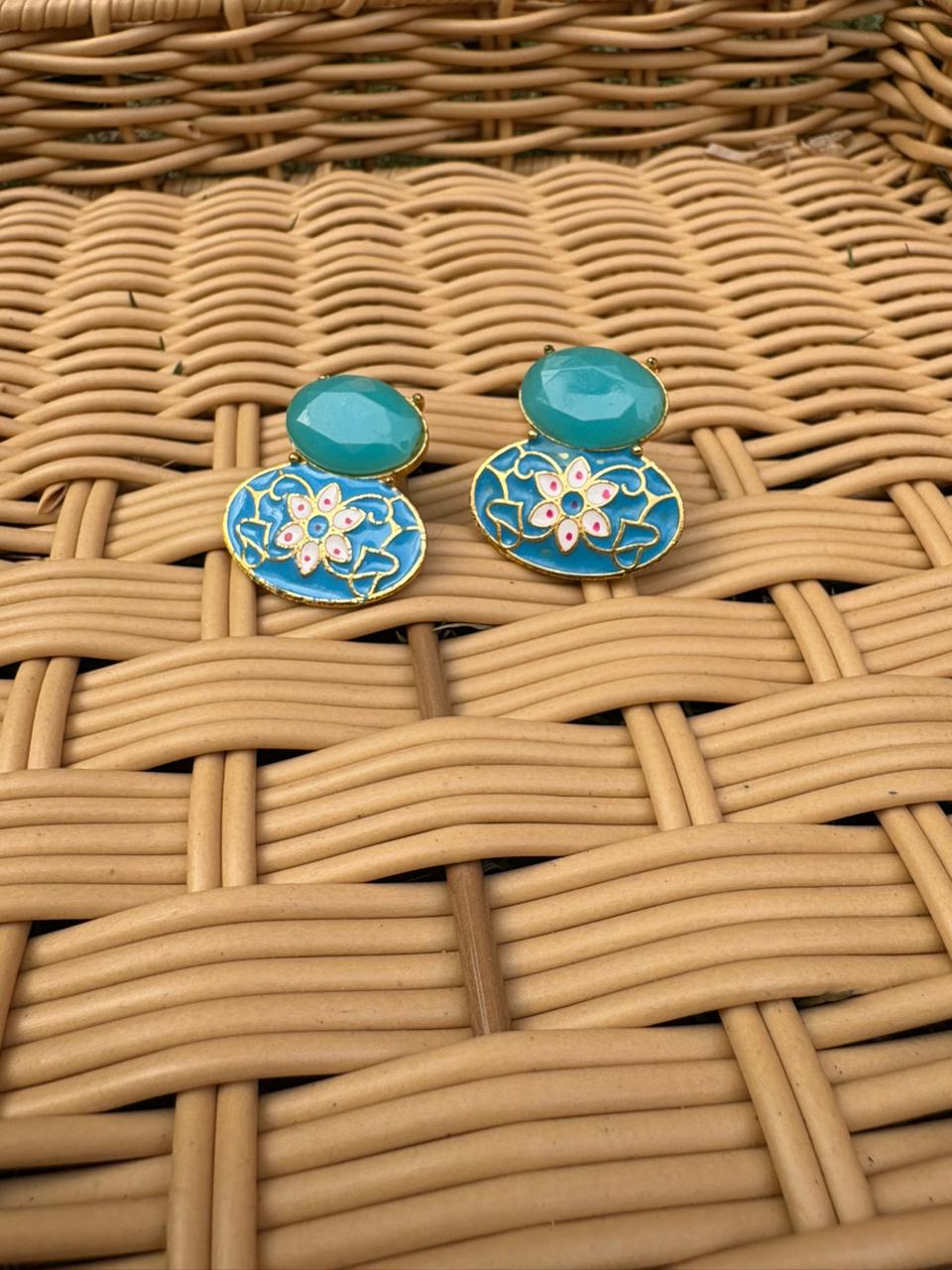 Meenakari Artisan Earrings