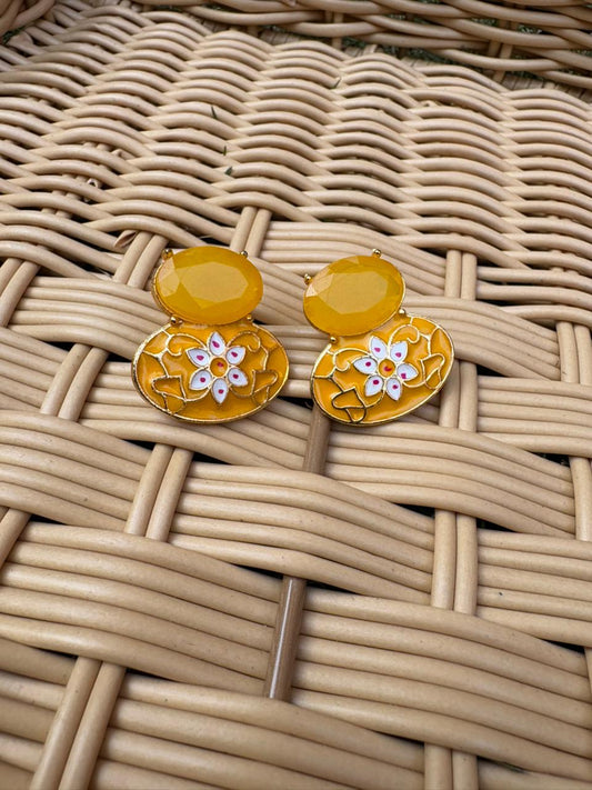 Meenakari Artisan Earrings