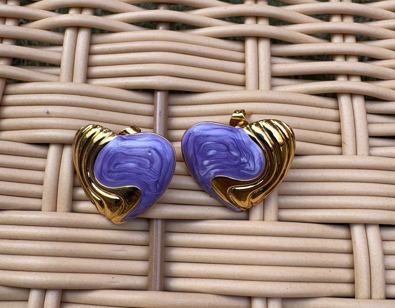 Sculptural Art Deco Earrings