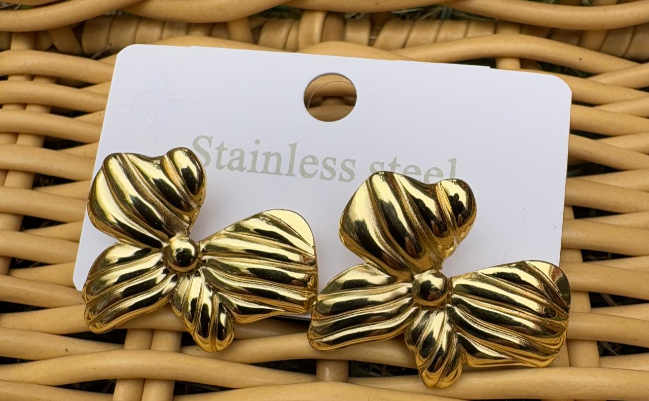 Ridged Couture Earrings