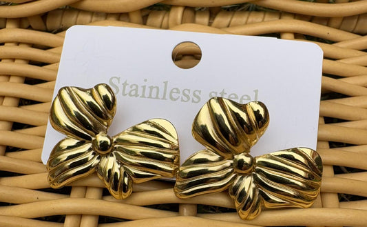 Ridged Couture Earrings