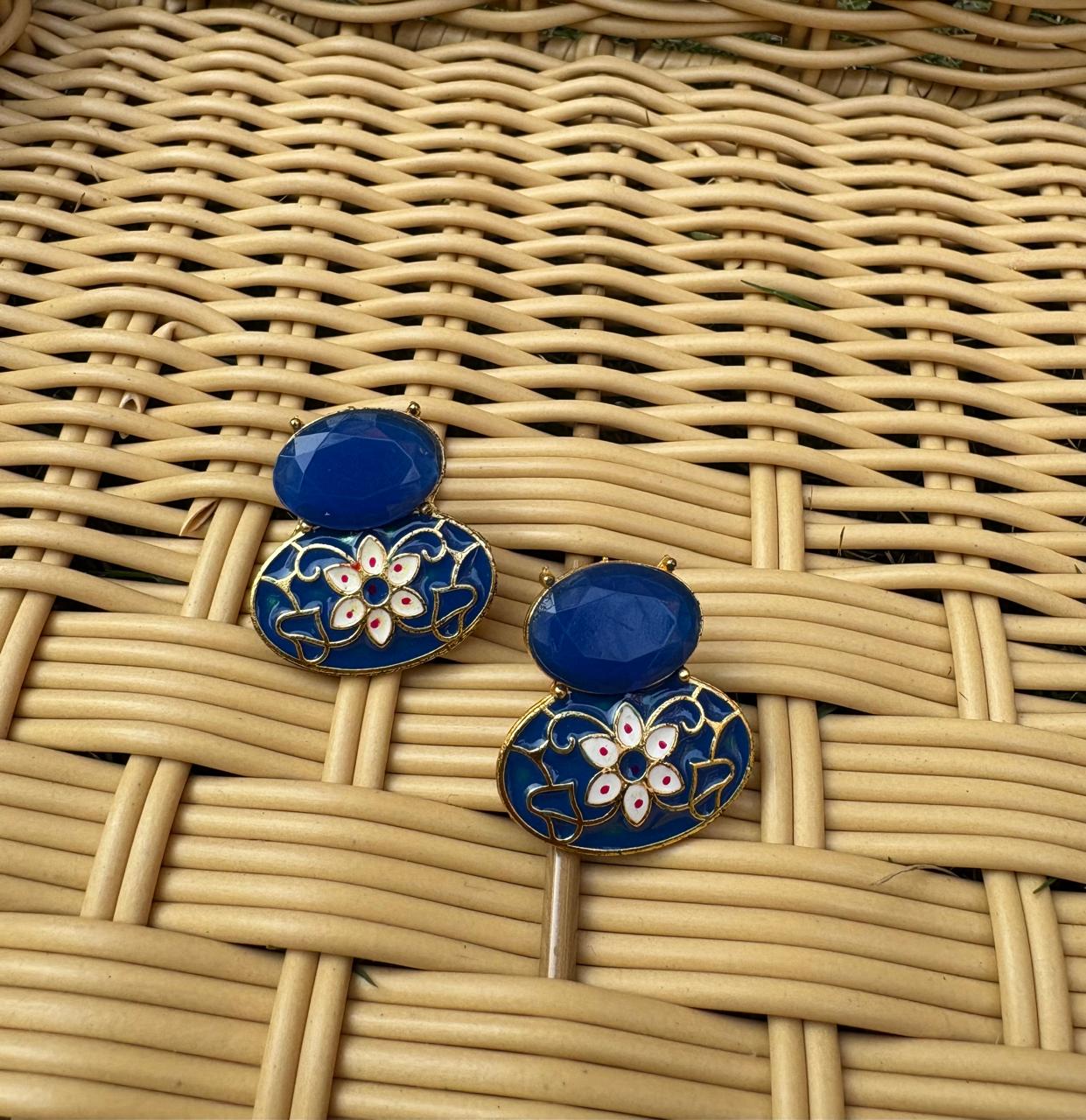 Meenakari Artisan Earrings