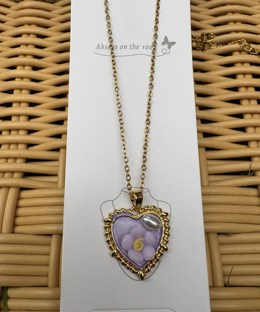 Filigree Heart Pendant