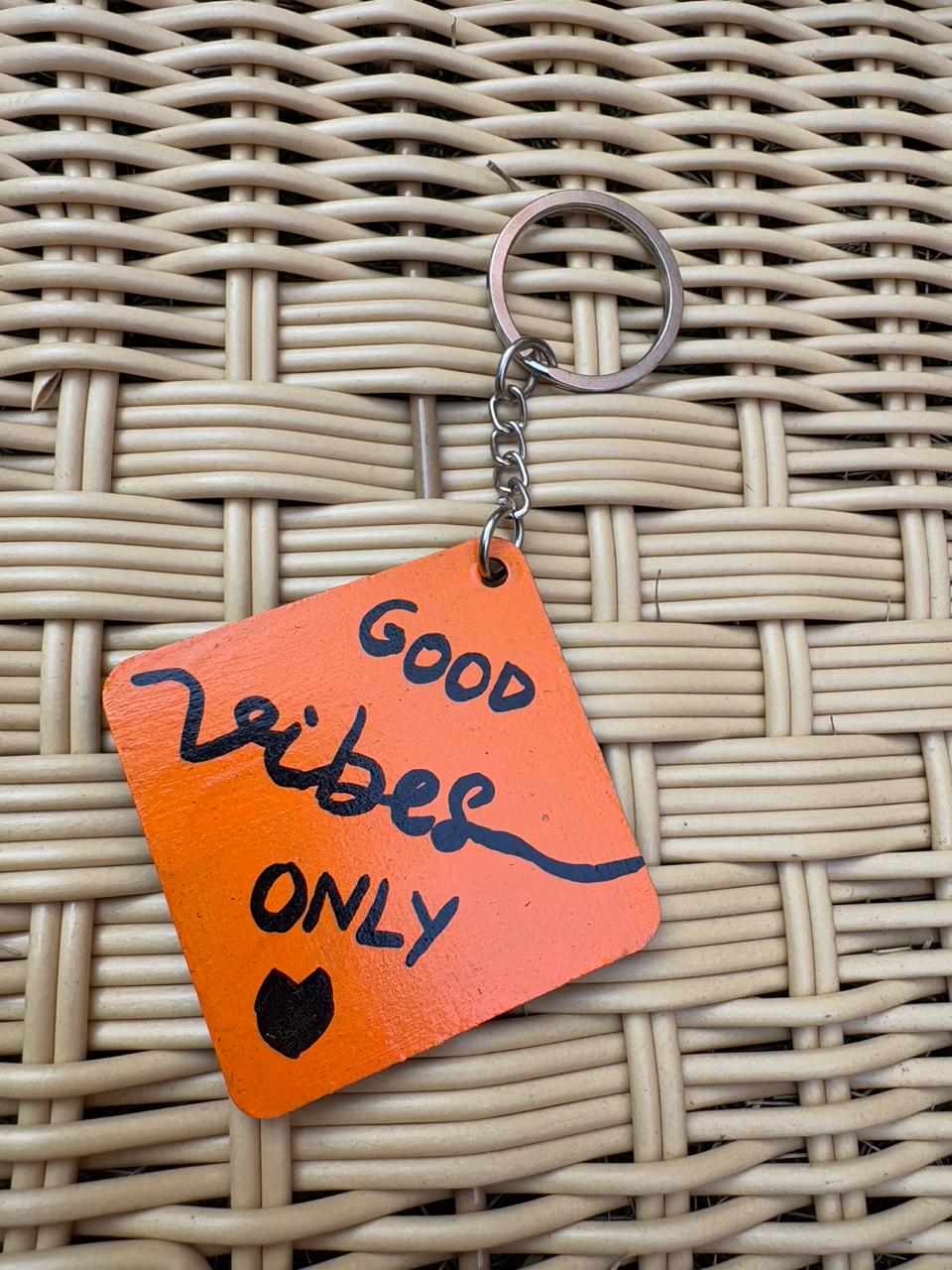 Handmade Quote Keychain