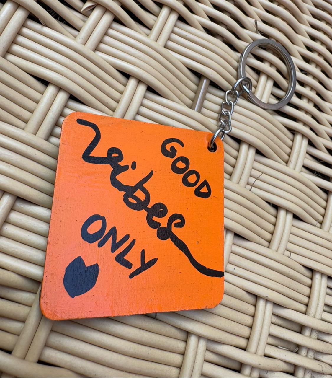 Handmade Quote Keychain