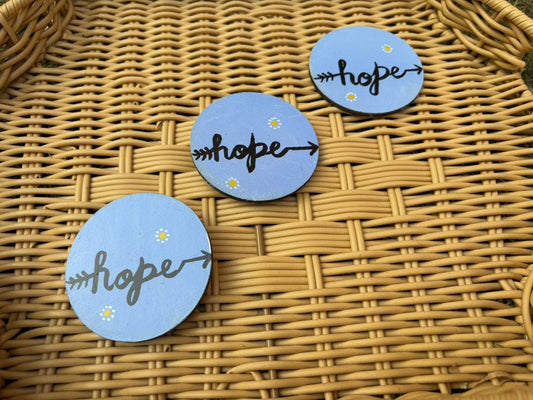 Hope fridge magnet