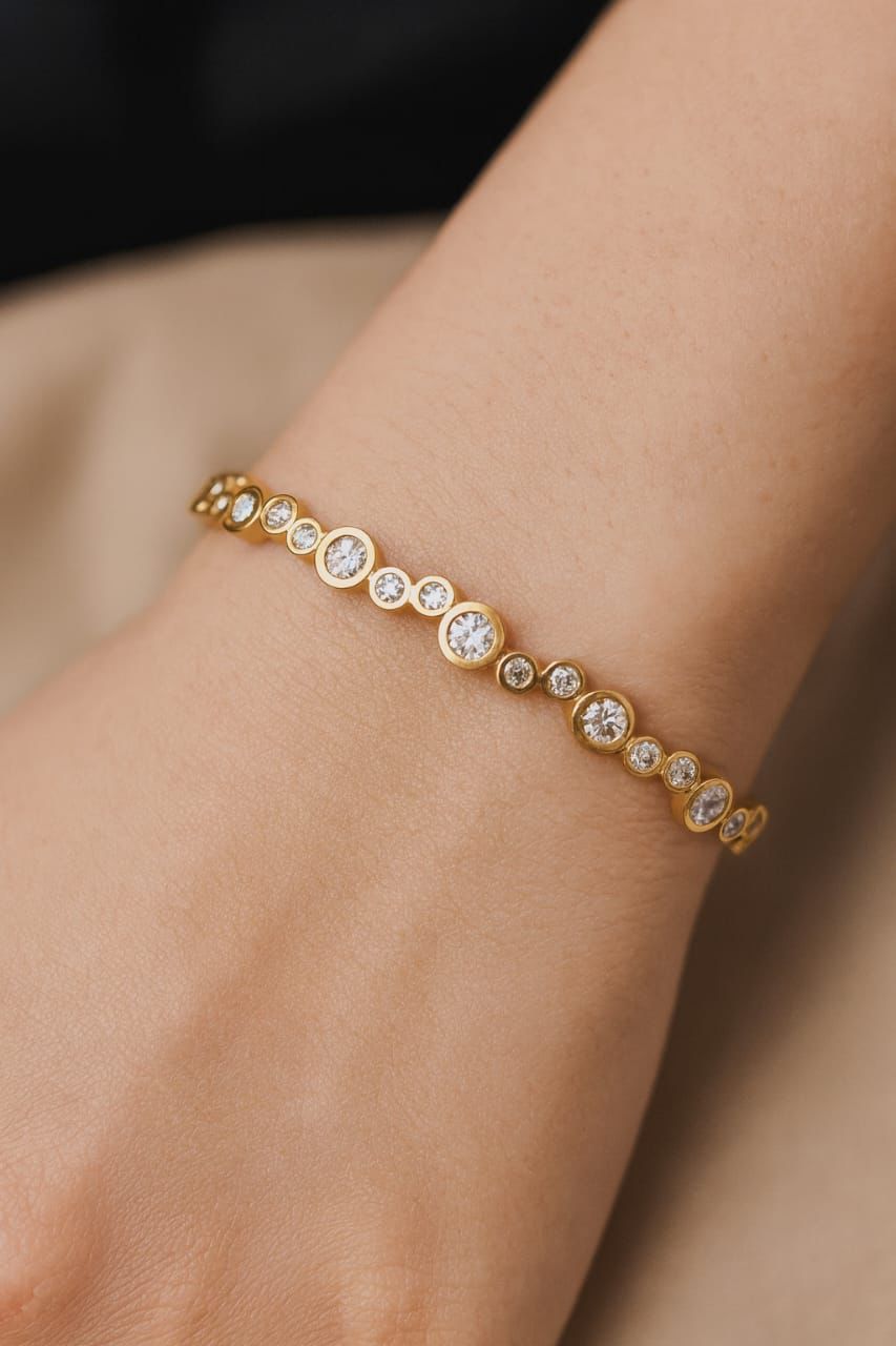 Steller bezel bracelet