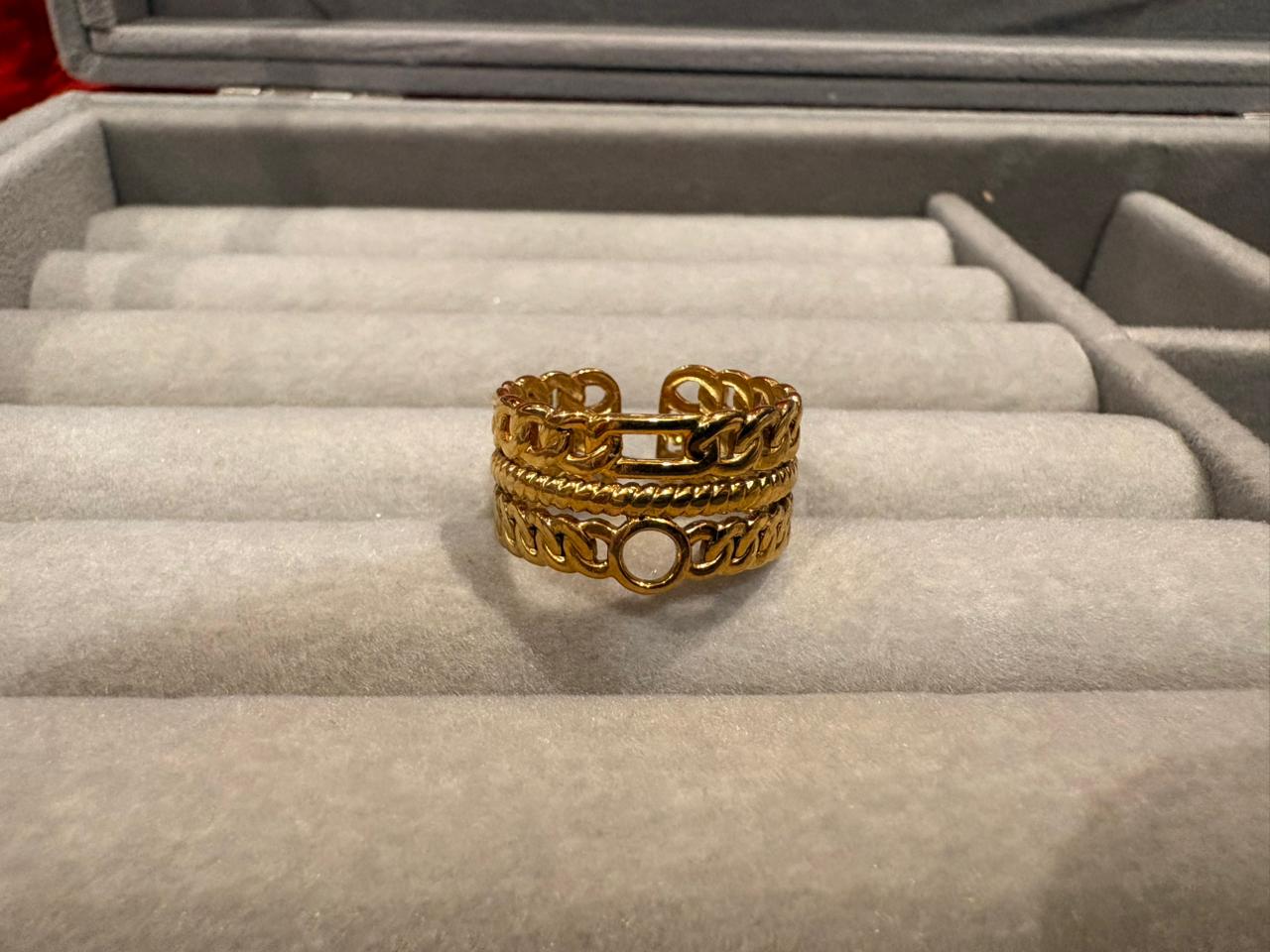 The Monarch Gilded Ring