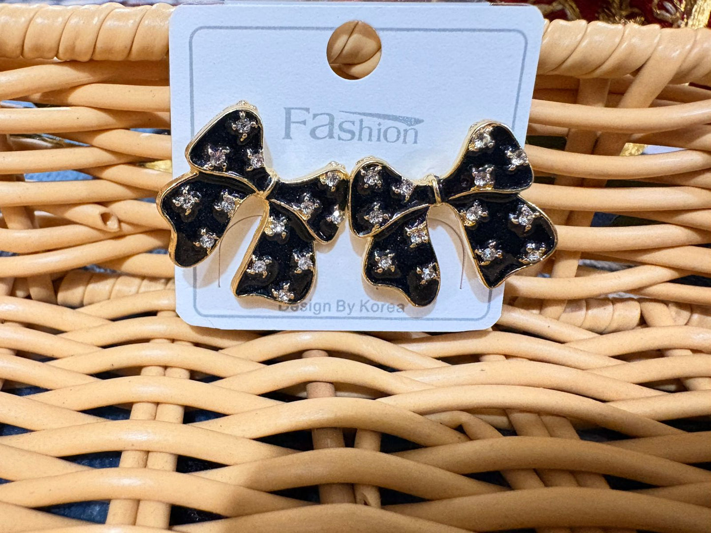 Korean Bow Earring
