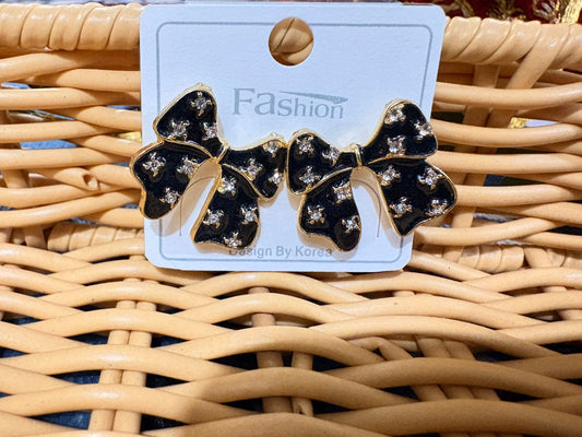 Korean Bow Earring